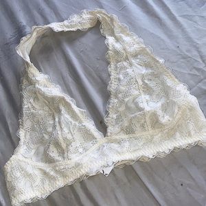 White Lace Brallet